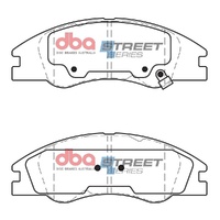 DBA DB1727SS Street Series Brake Pad Set Front