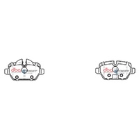 DBA DB1783SS Street Series Brake Pad Set Rear