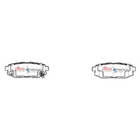 DBA DB1789SS Street Series Brake Pad Set Rear