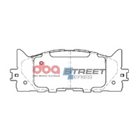 DBA DB1800SS Street Series Brake Pad Set Front