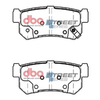 DBA DB1814SS Street Series Brake Pad Set Rear