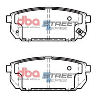 DBA DB1816SS Street Series Brake Pad Set Rear
