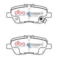 DBA DB1847SS Street Series Brake Pad Set Rear