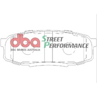 DBA DB1857SP Street Performance Brake Pad Set Rear