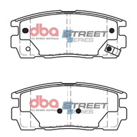 DBA DB1862SS Street Series Brake Pad Set Rear