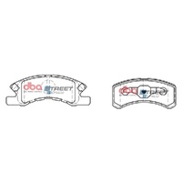 DBA DB1912SS Street Series Brake Pad Set Front