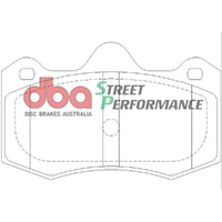 DBA DB1938SP Street Performance Brake Pad Set Front/Rear