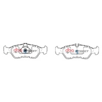 DBA DB1960SS Street Series Brake Pad Set Rear