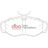 DBA DB1962SP Street Performance Brake Pad Set Front