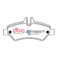 DBA DB1972SS Street Series Brake Pad Set Rear