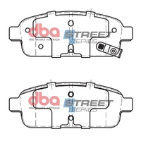 DBA DB1990SS Street Series Brake Pad Set Rear