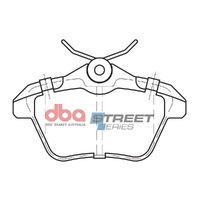 DBA DB2038SS Street Series Brake Pad Set Rear