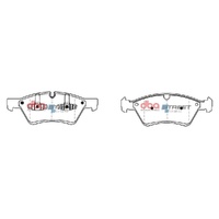 DBA DB2048SS Street Series Brake Pad Set Front