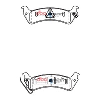 DBA DB2093SS Street Series Brake Pad Set