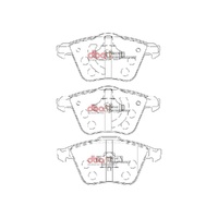 DBA DB2176XP Xtreme Performance Brake Pad Set Front