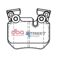 DBA DB2196SS Street Series Brake Pad Set Rear