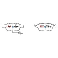 DBA DB2202SS Street Series Brake Pad Set Front