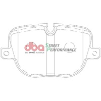 DBA DB2207SP Street Performance Brake Pad Set Rear