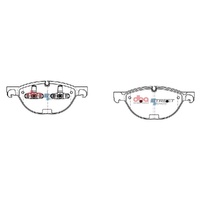 DBA DB2209SS Street Series Brake Pad Set Front