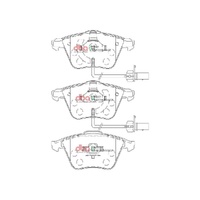 DBA DB2210SP Street Performance Brake Pad Set Front