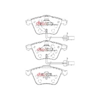 DBA DB2210XP Xtreme Performance Brake Pad Set Front