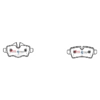 DBA DB2214SS Street Series Brake Pad Set Rear