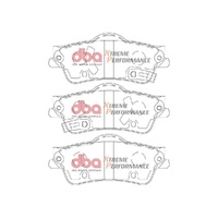 DBA DB2267XP Xtreme Performance Brake Pad Set Rear
