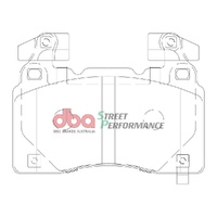 DBA DB2358ASP Street Performance Brake Pad Set Front