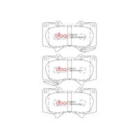 DBA DB2380XP Xtreme Performance Brake Pad Set Front