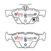 DBA DB2398SS Street Series Brake Pad Set Rear