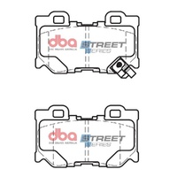 DBA DB2401SS Street Series Brake Pad Set Rear
