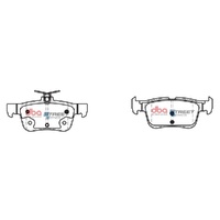 DBA DB2406SS Street Series Brake Pad Set Rear