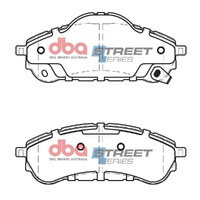 DBA DB2411SS Street Series Brake Pad Set Rear