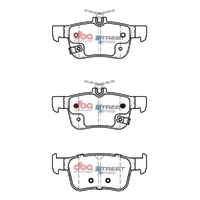DBA DB2429SS Street Series Brake Pad Set Rear
