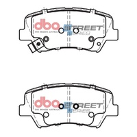 DBA DB2443SS Street Series Brake Pad Set Front