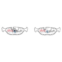 DBA DB296SS Street Series Brake Pad Set Rear