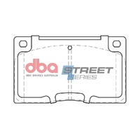 DBA DB585SS Street Series Brake Pad Set Front