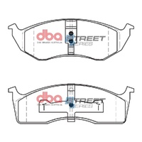 DBA DB7470ASS Street Series Brake Pad Set Front