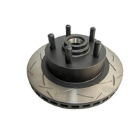 DBA 4000 Series T3 Slotted Brake Disc Rotor Front fits Holden DBA4014S