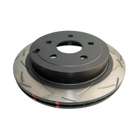 DBA 4000 Series T3 Slotted Brake Disc Rotor Rear fits Holden DBA42027S