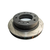 DBA 4x4 Survival 4000 Series T3 Slotted Brake Disc Rotor Front fits Hummer DBA42048S