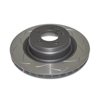 DBA 4x4 Survival 4000 Series T3 Slotted Brake Disc Rotor Front fits Range Rover DBA42098S