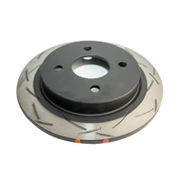 DBA 4000 Series T3 Slotted Brake Disc Rotor Rear fits Ford DBA42109S