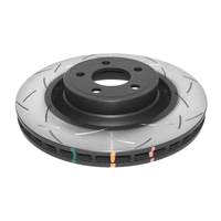 DBA 4000 Series T3 Slotted Brake Disc Rotor Front fits Ford DBA42164S