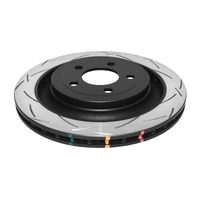 DBA 4000 Series T3 Slotted Brake Disc Rotor Rear fits Ford DBA42165S