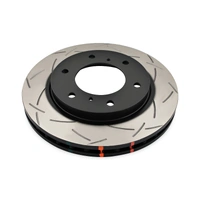 DBA 4x4 Survival 4000 Series T3 Slotted Brake Disc Rotor Front fits Mitsubishi DBA42208S