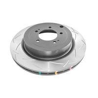 DBA 4000 Series T3 Slotted Brake Disc Rotor Rear fits Mitsubishi DBA42225S