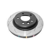 DBA 4x4 Survival 4000 Series T3 Slotted Brake Disc Rotor Front fits VW DBA42238S