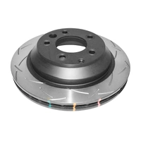 DBA 4x4 Survival 4000 Series T3 Slotted Brake Disc Rotor Rear fits VW DBA42245S