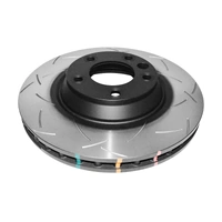 DBA 4x4 Survival 4000 Series T3 Slotted Brake Disc Rotor Front fits VW DBA42246S